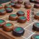 御雅海南黄花梨中国象棋套装 花梨木象棋墩棋桌成人红木象棋礼品