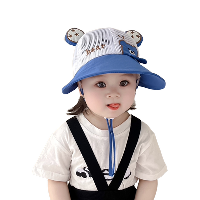 儿童帽子防晒夏季遮阳男孩