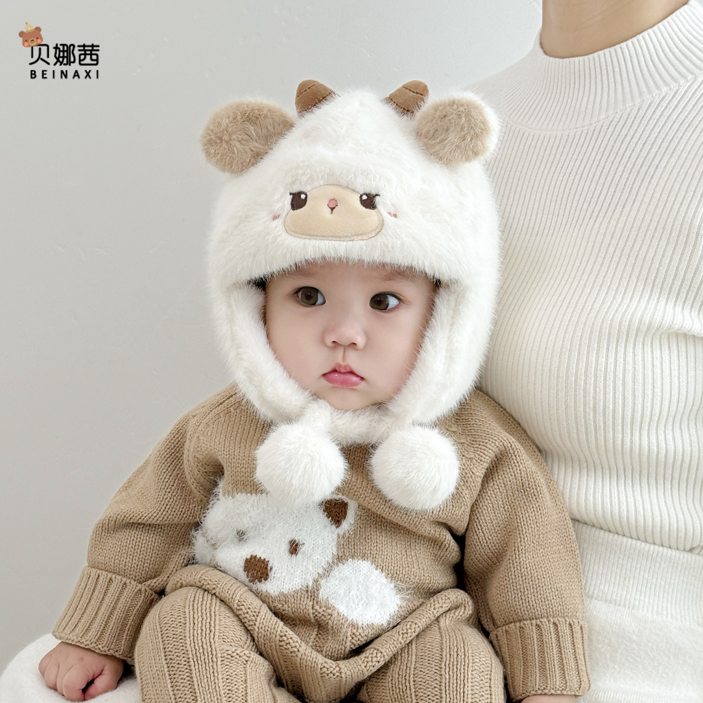 宝宝帽子秋冬季婴幼儿保暖毛绒帽儿童冬季外出男童女童加厚护耳帽,童装/婴儿装/亲子装,帽子,淘宝优惠券,粉丝福利购,淘宝优惠卷