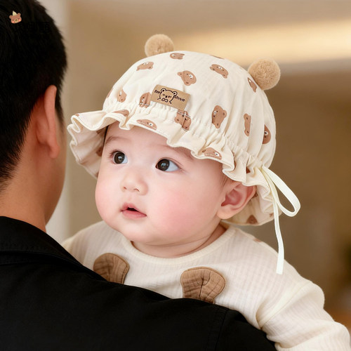 贝娜茜婴儿帽子春秋季宝宝胎帽