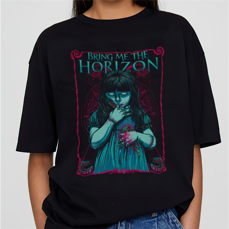 BringMeTheHorizon印花T恤