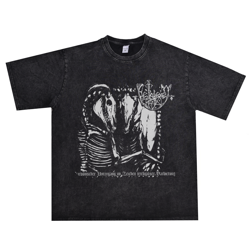 德国黑色重金属摇滚t乐队短袖