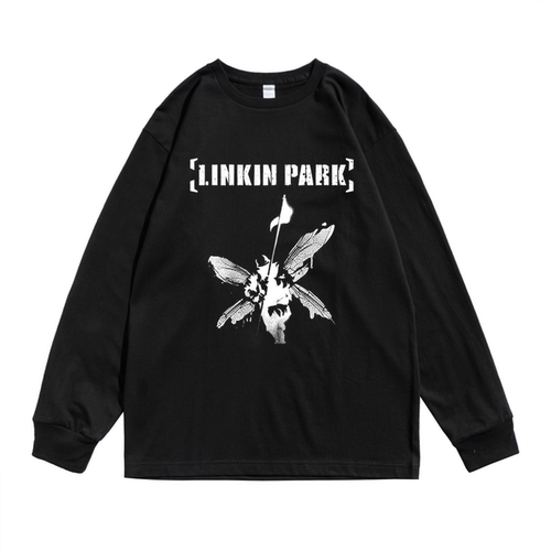 欧美摇滚流星圣殿Meteora林肯公园Linkin Park乐队长袖T恤潮宽松