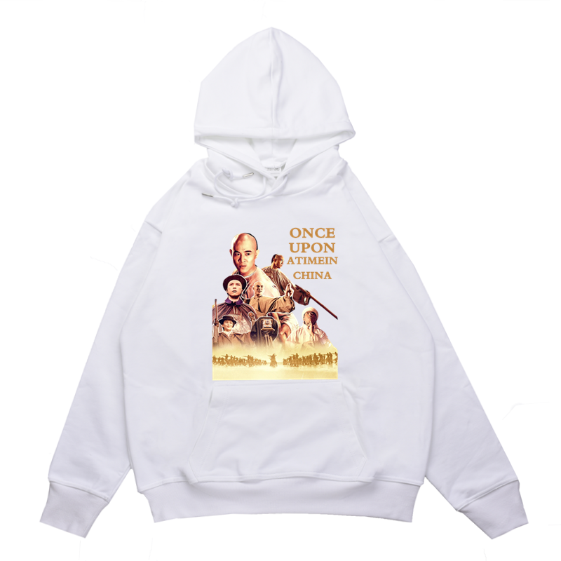 电影宽松外套印花卫衣