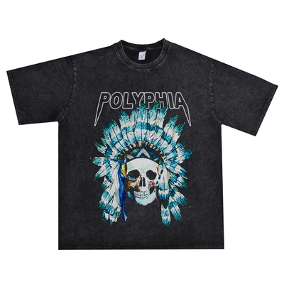 摇滚Polyphia乐队印花T恤