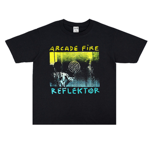 加拿大独立摇滚音乐Arcade Fire拱廊之火个性印花T恤短袖纯棉男女