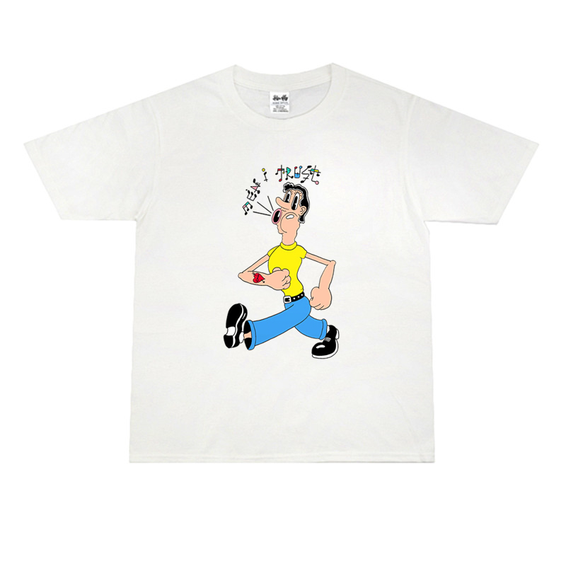 MenITrust摇滚电子乐队印花T恤