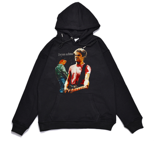 摇滚歌手Bryan Adams布莱恩·亚当斯人物印花卫衣男女宽松版外套