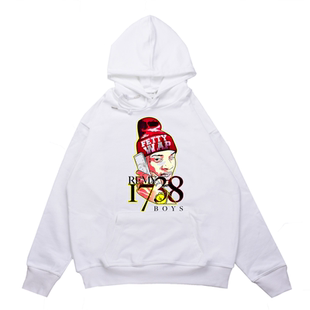 说唱歌手菲迪·瓦普Fetty Wap嘻哈饶舌街头印花卫衣男女宽松外套