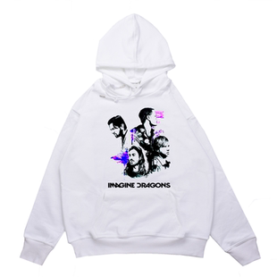 美国独立摇滚Imagine Dragons梦龙乐队梦想之龙谜团乐队卫衣外套