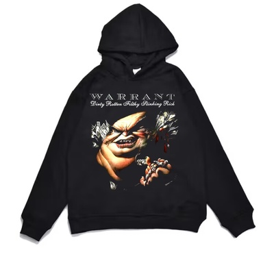 WARRANT委任状加厚连帽卫衣