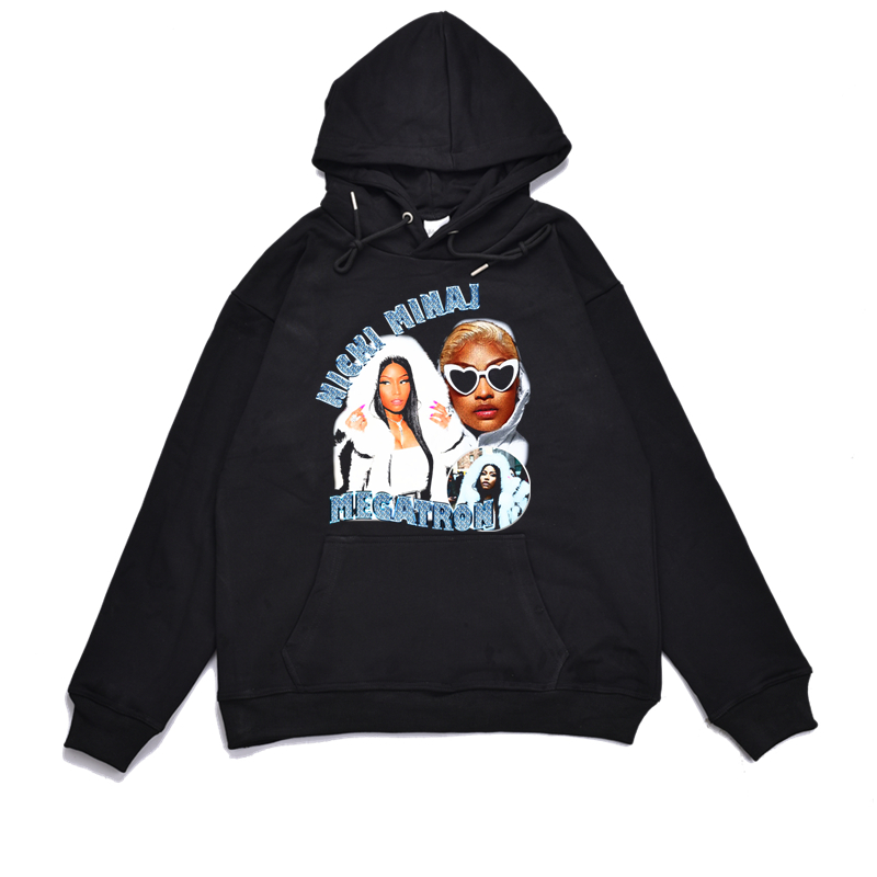 欧美说唱乐女歌手麻辣鸡nicki minaj妮琪·米娜嘻哈饶舌卫衣外套