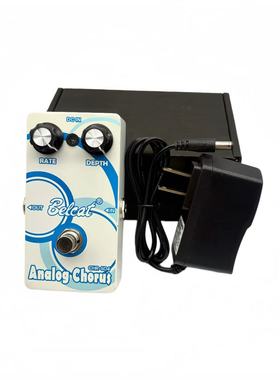 韩国Belcat过载效果器单块电吉他失真过载延迟混响相位镶边颤音