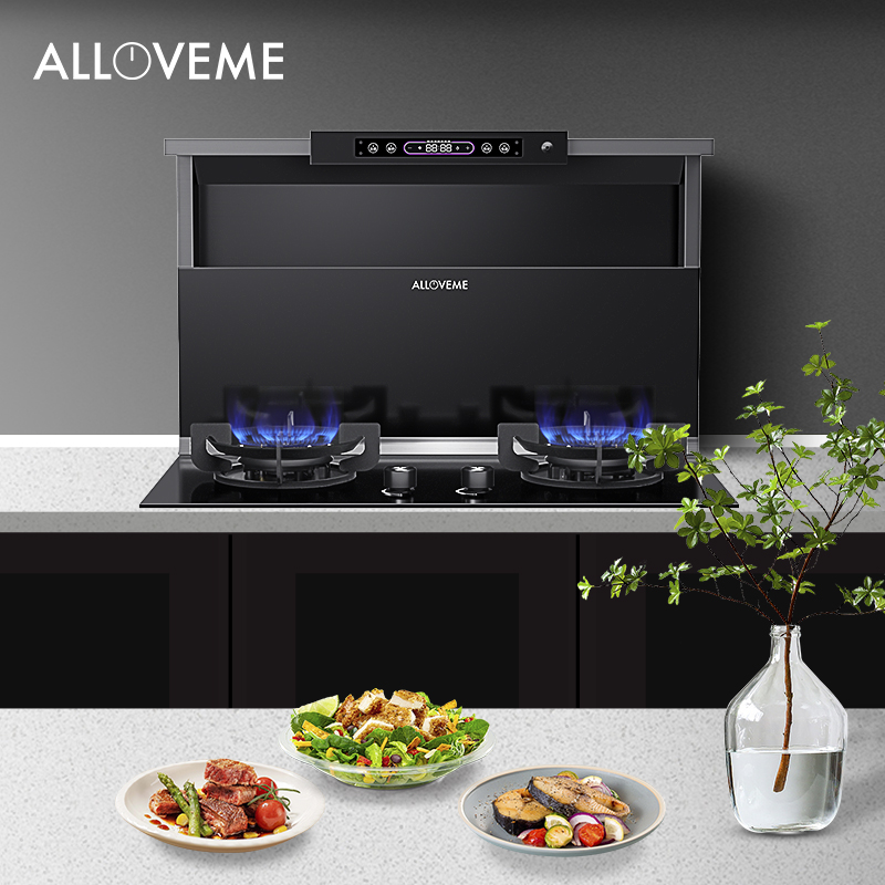 奥莱姆分体式集成灶1000Pa大吸力