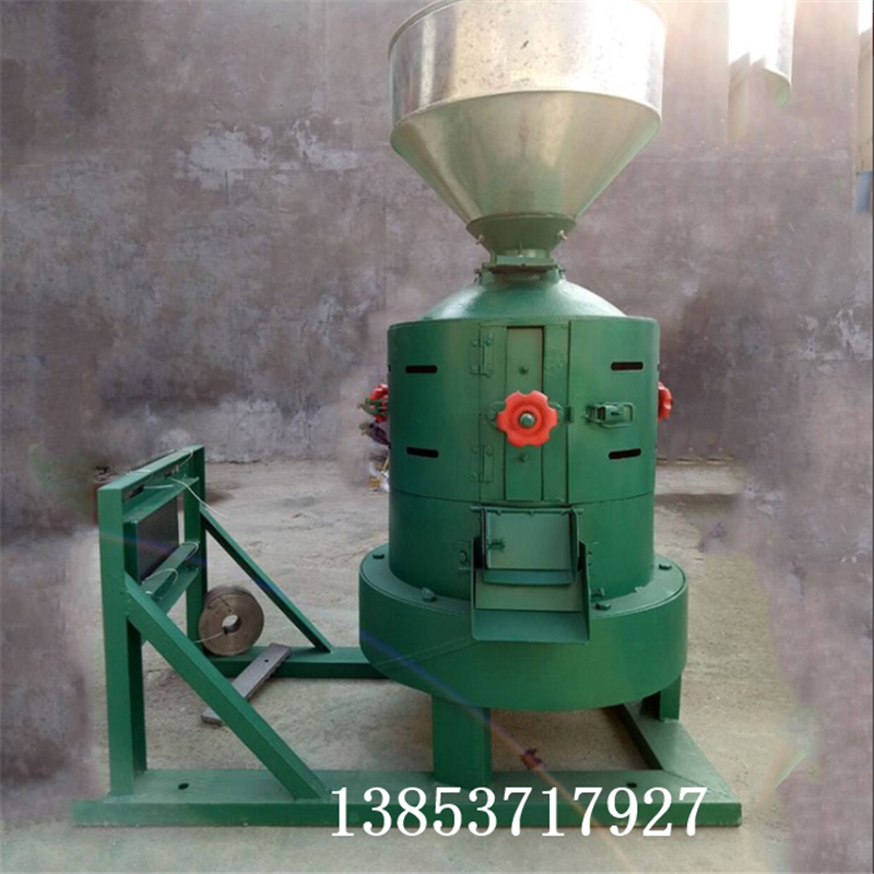 立式家用砂辊脱皮碾米机 五谷a杂粮去皮碾米机 小型荞麦脱壳机