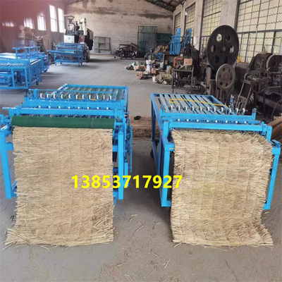 新款草帘机牧草草苫机稻草人参叶自动编制设备定制加工3-5米稻草