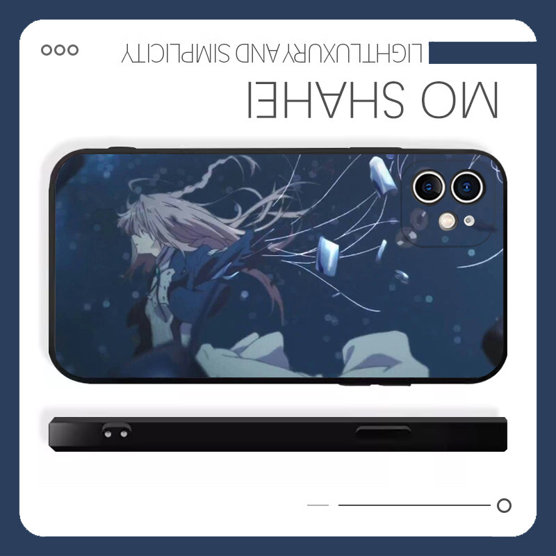 薇尔莉特手机壳VIVOX70PRO紫罗兰vivo永恒花园x60/50/30/23/21/9周边s15/12/10日系动漫Y52S/53s/85/y3/93套