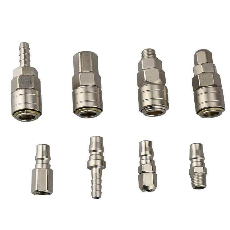 冰禹BYD-02C式快速接头气动空压机气泵软管PU气管公母快插PM20(精