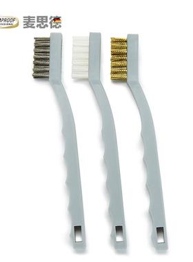 麦思德(MASTERPROOF)钢丝刷碳钢钢刷子清洁刷铁刷子笔型除锈钢丝