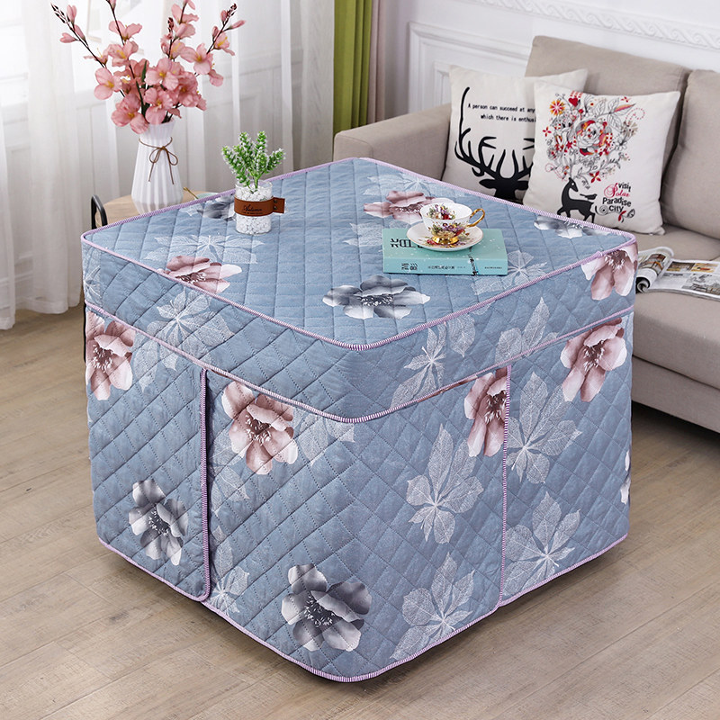 加厚烤火罩套新款电炉套罩80x80正方形桌布电烤炉桌子取暖桌套罩,居家布艺,烤火罩,淘宝优惠券,粉丝福利购,淘宝优惠卷