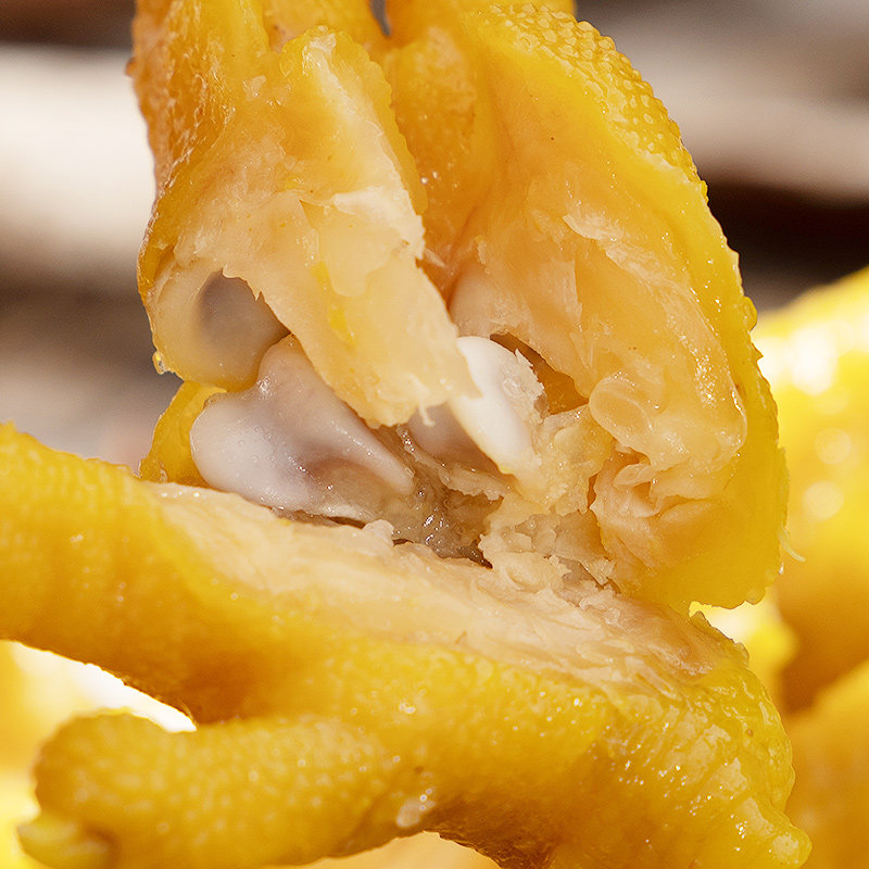 即食正宗梅州小亿盐焗鸡爪真空包装零食客家特产广东凤爪鸡脚小吃