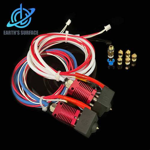 DB-3D打印机配件Ender3/3V2 CR1024V40W喷头套件带MK8喷嘴KJH04
