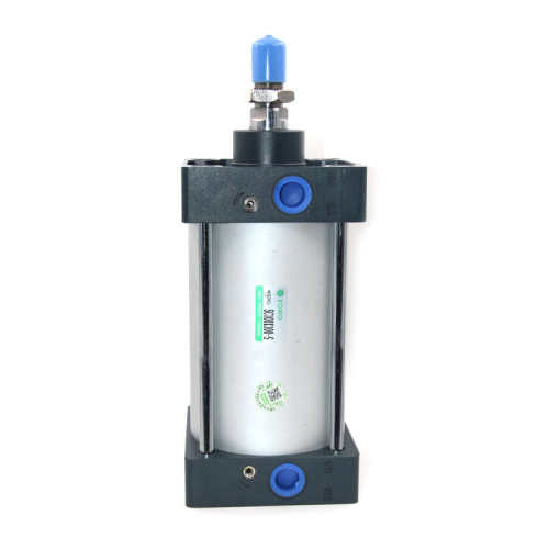 SC标准气缸SC80X50/75/150/200气动夹紧冲压气缸SCJ可调双出气缸
