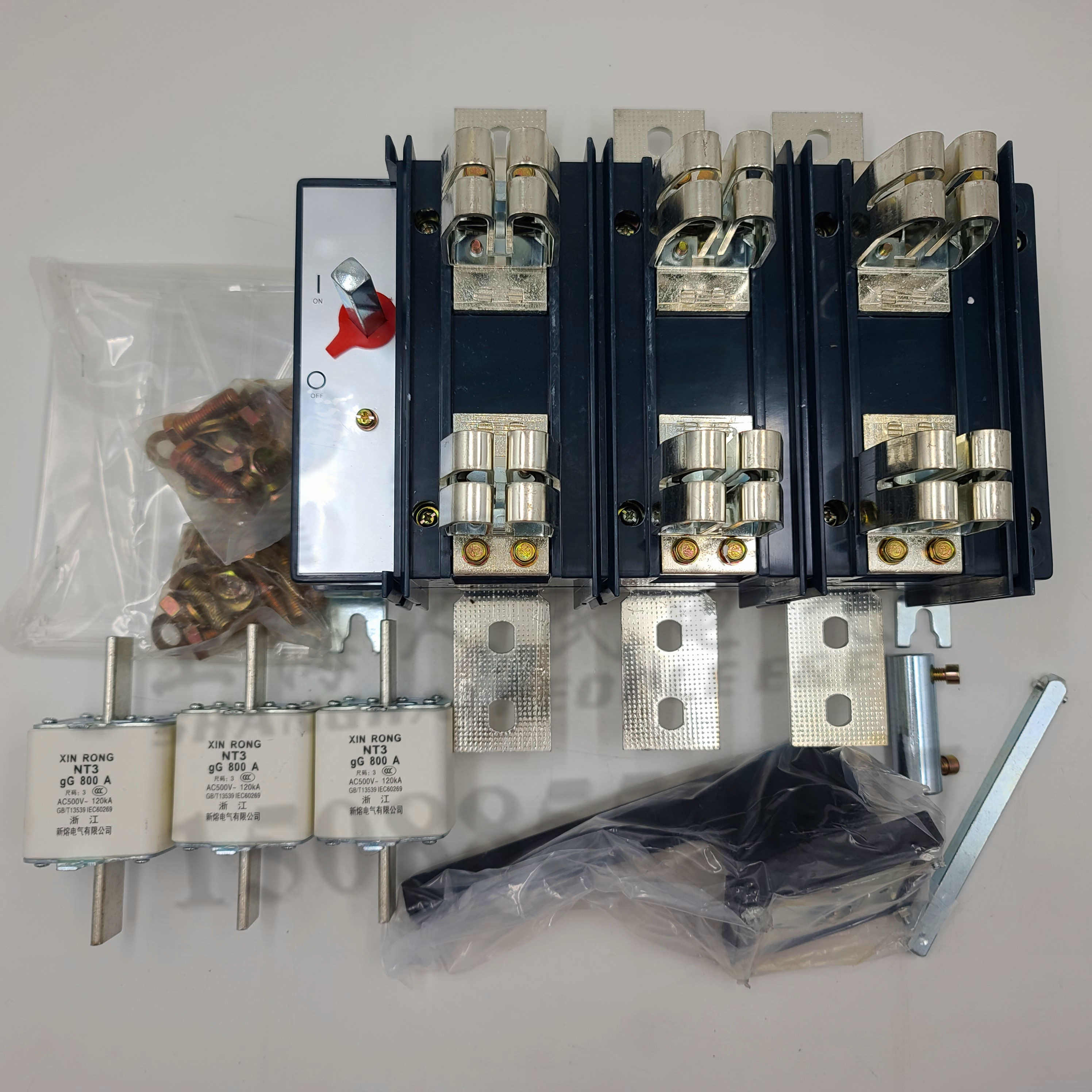 上海人民电气HH15(QSA)-800/3 QSA 800A隔离开关熔断器组含熔断器