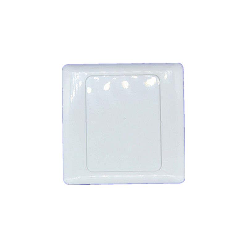 通用86型开关插座底盒盖板线盒盲板明盒暗盒装饰面板纯白板60只装