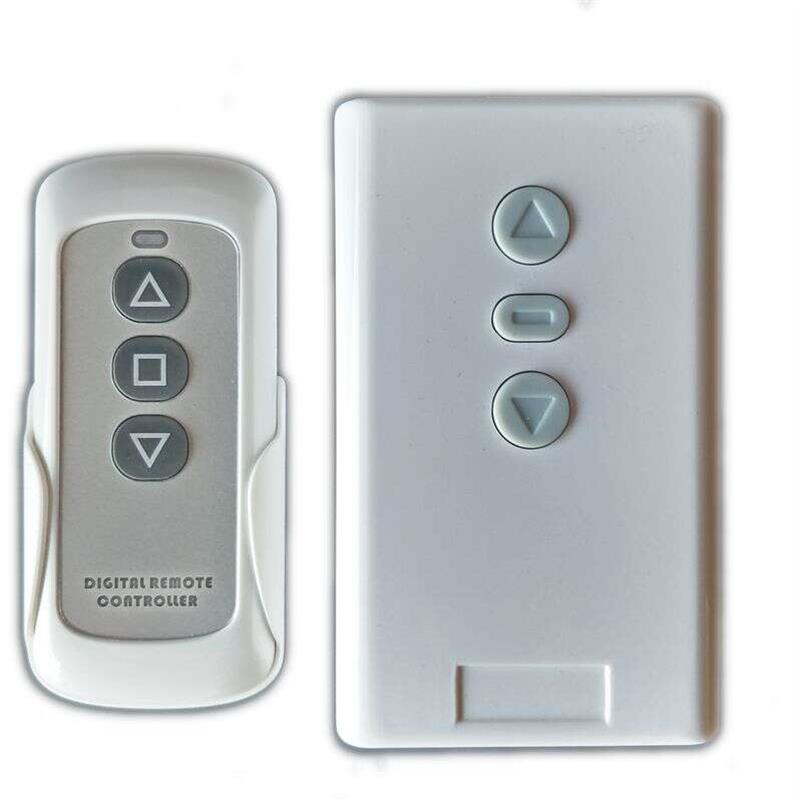 手拉卷帘投影幕布秒变电动幕布电动背景布电机和限位遥控一体配件