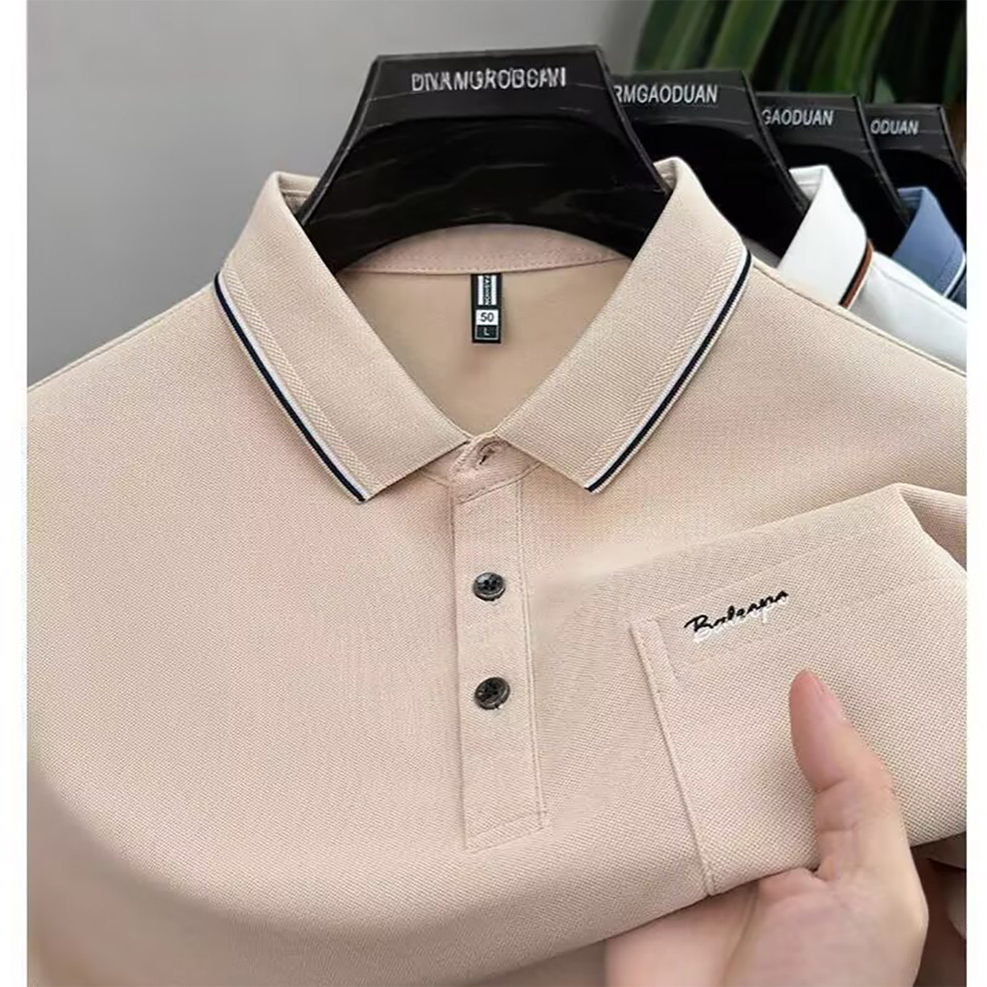 点击率甄选男装高档刺绣Polo衫夏季男士款翻领短袖T恤半袖体恤衫