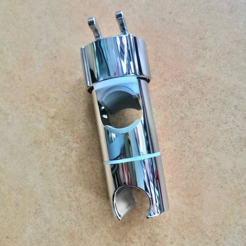 升降杆中叉底座花洒架带挂钩免拆卸喷头免打孔支架配件滑套带钩