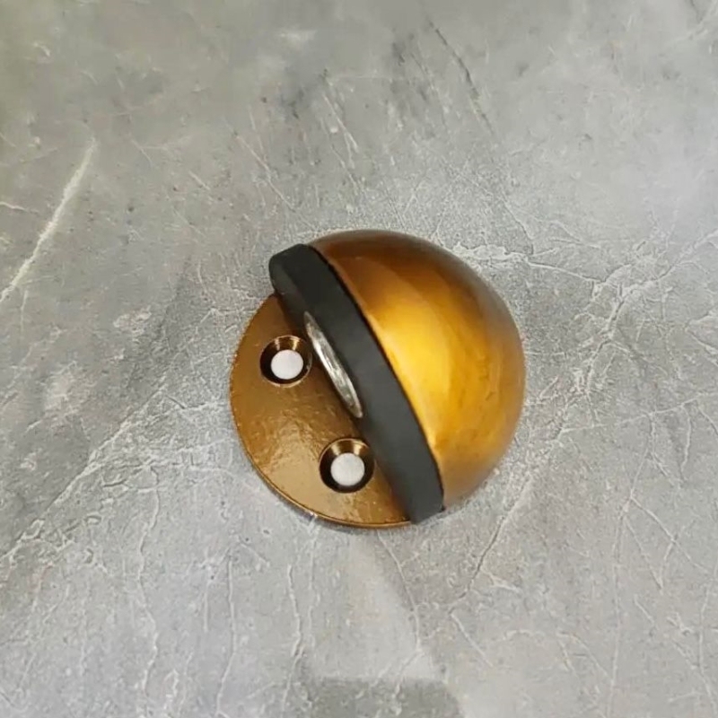 橡胶门挡限位器不锈钢龟顶防撞免打孔门阻玻璃门碰缓冲挡门器