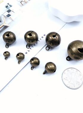 古铜铃铛项链手镯挂件钥