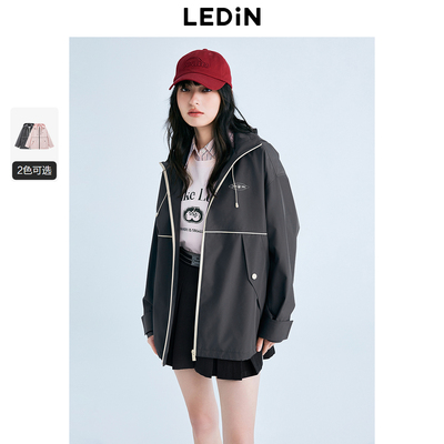 【商场同款】乐町2025春季新款户外感防风外套C2BEF1338