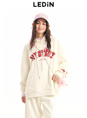 乐町字母龙卫衣春季新款上衣女C2CRE19