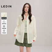 新款 宽松上衣C1CAF3111 衬衫 2025秋季 商场同款 乐町莱赛尔长袖