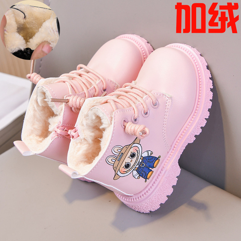 儿童棉靴拉布布二棉靴2025冬季新款女童短靴中小童宝宝马丁靴加绒,童鞋/婴儿鞋/亲子鞋,棉靴,淘宝优惠券,粉丝福利购,淘宝优惠卷