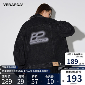 VFC/VERAF CA结构拼接牛仔夹克秋季百搭宽松外套美式复古潮流上衣