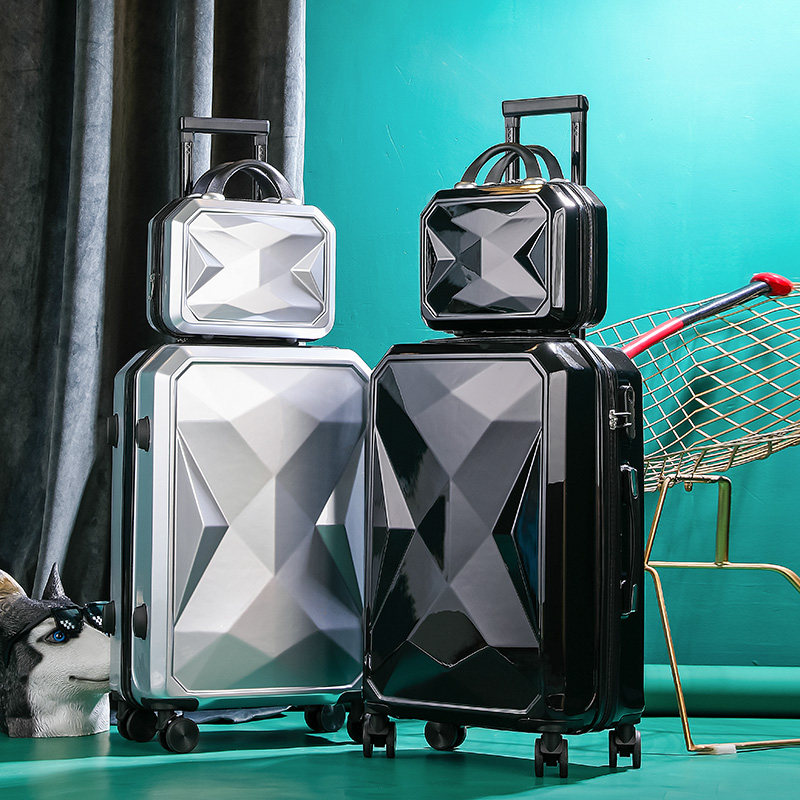 旅行箱行李箱网红拉杆箱20女男学生24密码皮箱子母箱26大容量28寸