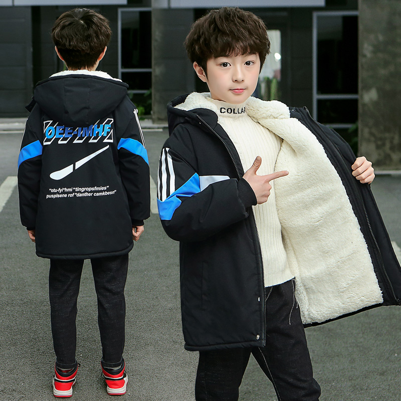 男童棉衣冬装2020新款加厚洋气儿童棉服中大童装派克服棉袄中长款在类目 童装/婴儿装/亲子装, 棉袄/棉服中 - 来自Buy2taobao.com提供专业的淘宝代购服务