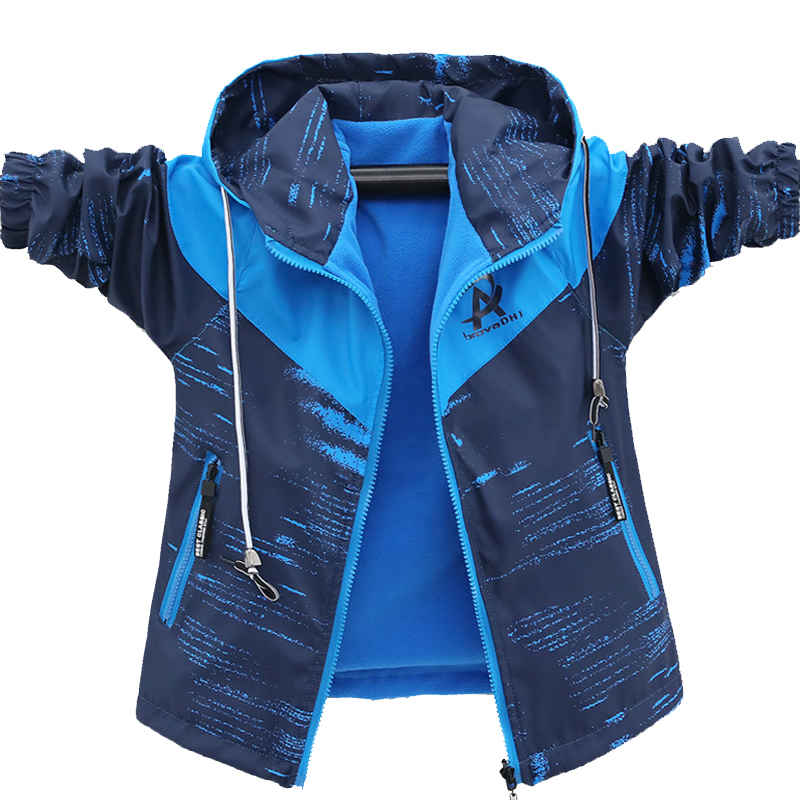 Boy coat Spring children 2022 new pattern Autumn Korean Edition Windbreaker Jacket CUHK thickening Double facein the Children/Baby/Family fitted , Coat/Jacket/Overcoat , Ordinary jacket  category - from Buy2taobao.com to provide professional Taobao agent buy service