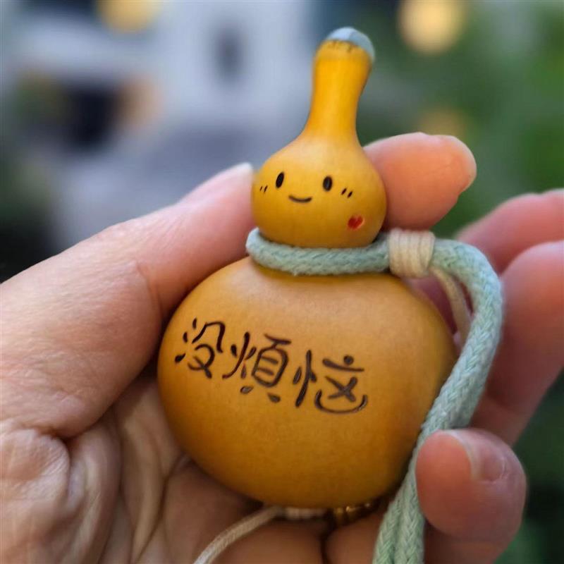 可爱表情创意文手把件车挂