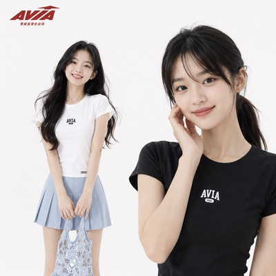 AVIA爱威亚显瘦紧身打底上衣