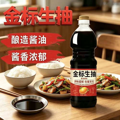 吉匠金标生抽调味料点蘸凉拌菜