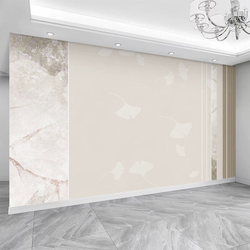 新款暖色电视背景墙纸现代客厅大气影视墙装饰壁画房间卧室墙壁布