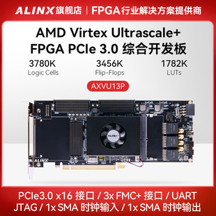 ALINX AMD FPGA开发板Xilinx Virtex UltraScale+ FMC+ XCVU13P