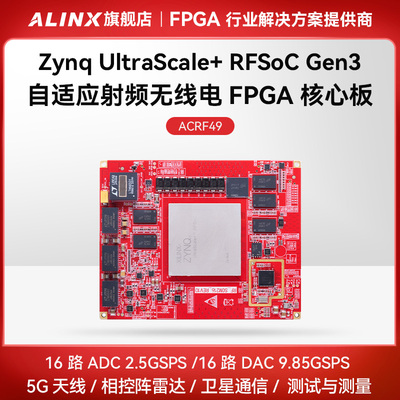 Xilinx射频FPGA核心板zynqRFSoC