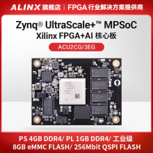 FPGA核心板ALINX Xilinx Zynq UltraScale+ MPSoC XCZU3EG ZU2CG