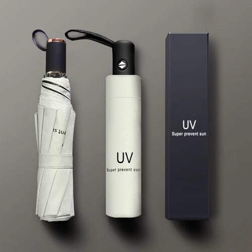 晴雨两用折叠太阳伞防晒